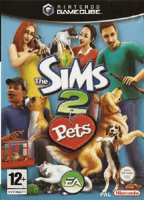 Sims 2, The - Pets box cover front